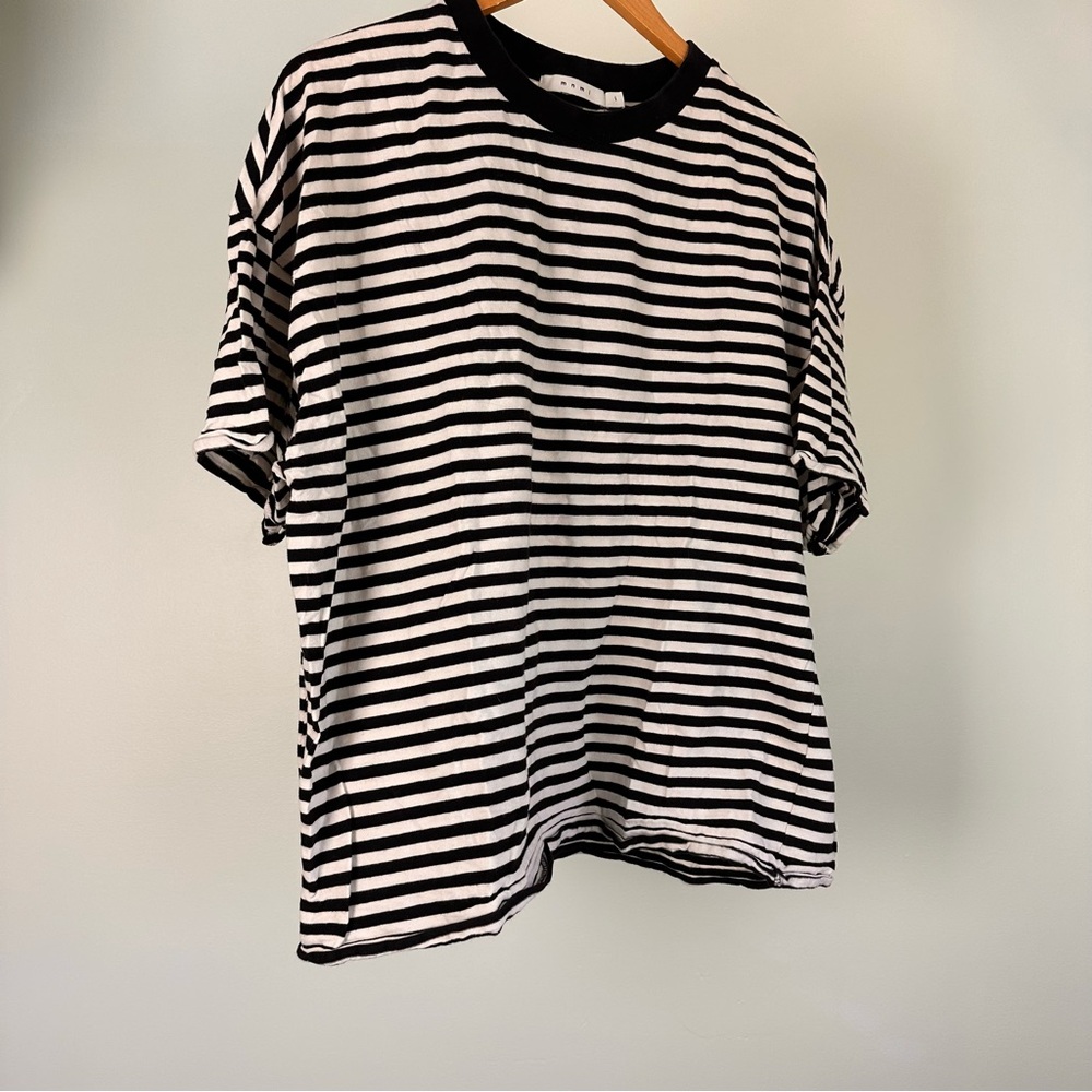 Stripped Ringer Tee (Black&White)